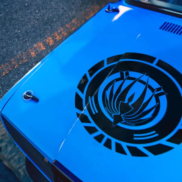 Colonial Fleet Command v1 Hood Insignia Cylon Colonies Kobol Caprica Viper Squadron Raptor Recon Admiral Adama Starbuck Number Six Exodus Car Vinyl Sticker Decal>