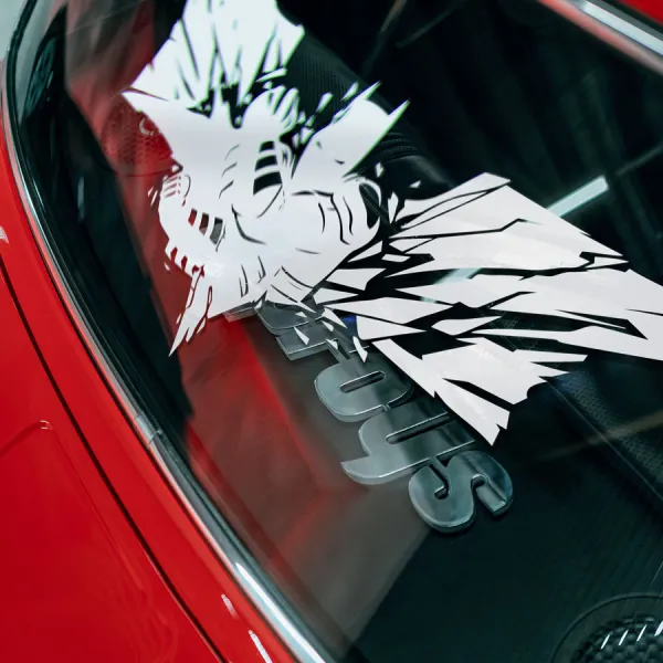 Dark Wide Bruce Wayne Enterprises Funding Tower Gotham City Arkham Asylum GCPD Why So Serious Jim Gordon Superhero Comic Car Vinyl Sticker Decal>