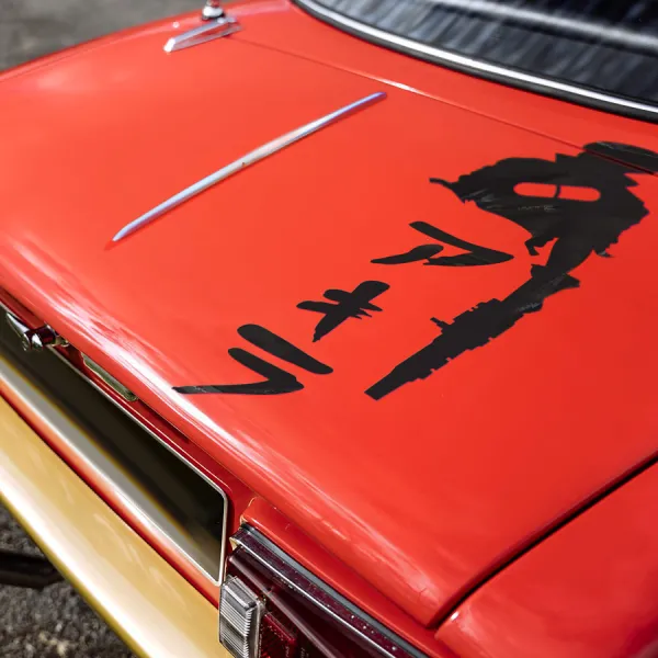 Hood Pill Capsules Bosozoku Tetsuo Shima Shotaro Kaneda Anime Manga Car Vinyl Sticker Decal>