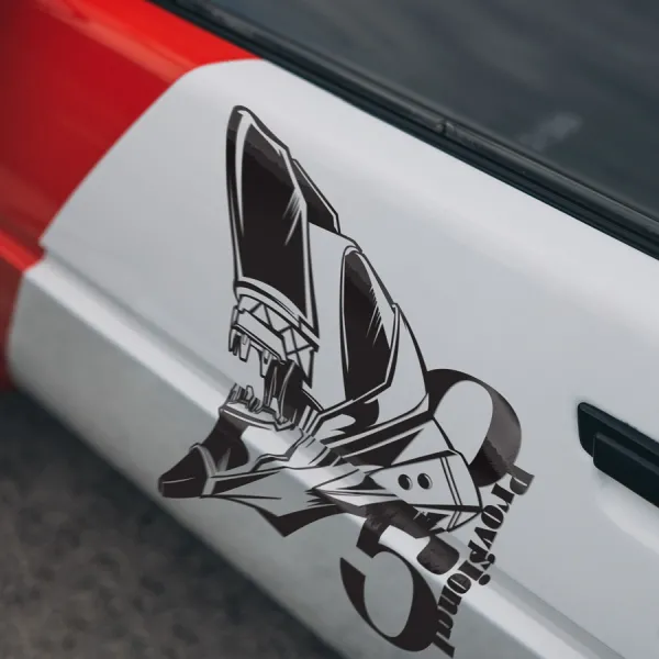 2x Pair Side Eva Provisional Unit-05 Mari Makinami Illustrious Pilot Bethany Base Tokyo-3 Mecha SEELE NERV Angel A.T. Field Manga Anime Vinyl Sticker Decal>