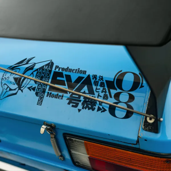 2x Pair Eva Unit-08 Production Model Custom Type Mari Makinami Illustrious Pilot Tokyo-3 Mecha WILLE IPEA NERV Angel A.T. Field Manga Anime Vinyl Sticker Decal>