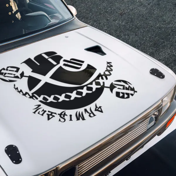 Armisael Hood 16th Angel Ring of Light Plasmid Adam's Child A.T. Field Eva Tokyo-3 Mecha SEELE NERV Katakana Manga Anime Vinyl Sticker Decal>