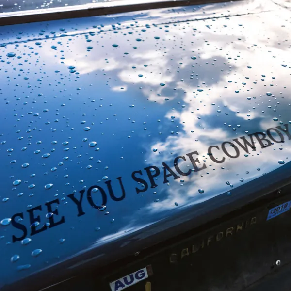 2x See You Space Cowboy v1 Galactic Wanderer Spike Spiegel Bounty Hunter Faye Valentine Swordfish II MONO Racer Anime Car Vinyl Sticker Decal>