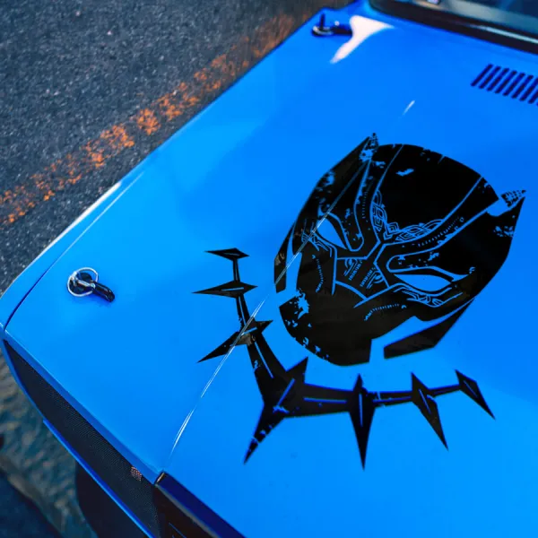 Hood King T'Challa v1 Wakanda Forever Claws Vibranium Nation Dora Milaje Warriors Shuri Comic Superhero Car Vinyl Sticker Decal>