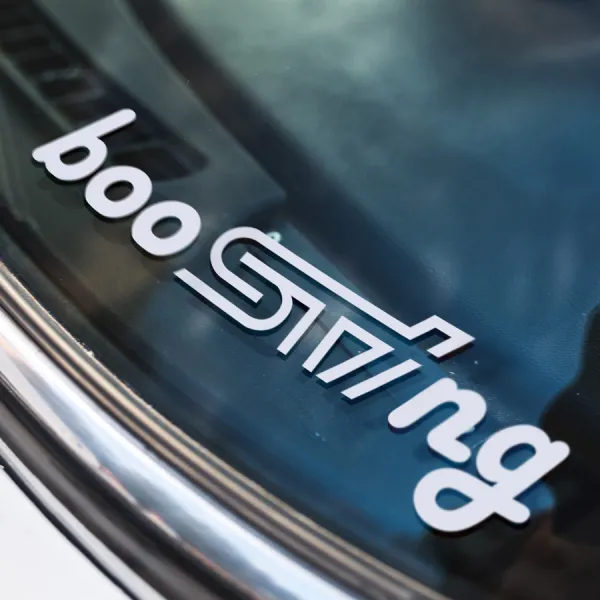 2x Pair Boosting STI Tecnica International Racing Japan JDM Car Vinyl Sticker Decal>