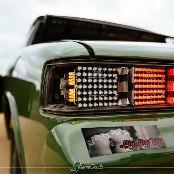 Big Boy Toy Sexy Funny Bumper Printed Sticker Decal Box Slap JDM Stance Event Show Low Car Vinyl Sticker Decal>