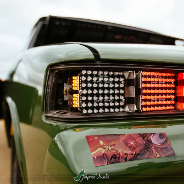 Killy Cibo v1 Sanakan Domochevsky City Netsphere Silicon Creatures Cyborg Anime Manga JDM Printed Box Slap Bumper Car Vinyl Sticker Decal>