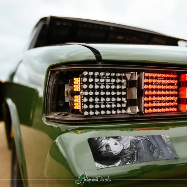 Killy Cibo v3 Sanakan Domochevsky City Netsphere Silicon Creatures Cyborg Anime Manga JDM Printed Box Slap Bumper Car Vinyl Sticker Decal>