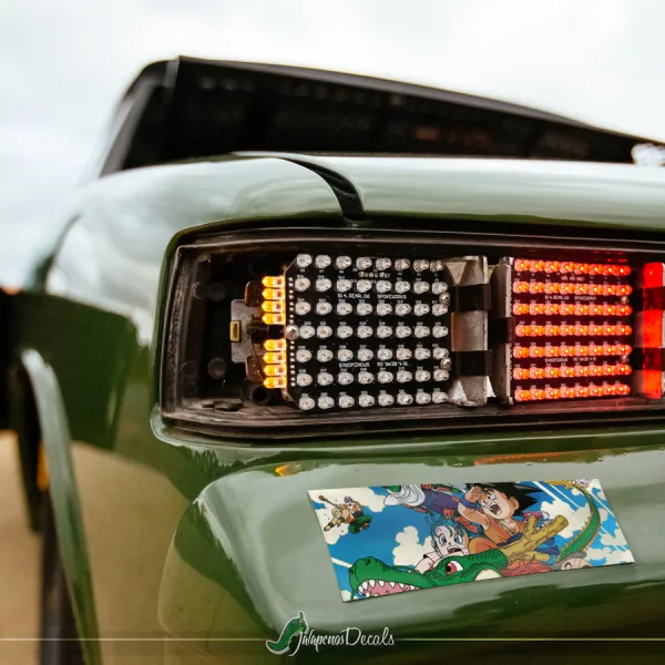 Dragon Goku Black Kid Saiyan Z Super DBZ Kai Anime Manga Printed Box Slap Bumper Car Vinyl Sticker Decal>