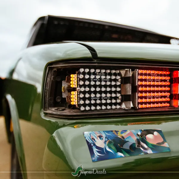 Sinon V2 Asada Shino Sniper Rifle Hecate 2 Gun Gale ALfheim Game Bullet Sexy Hot Anime Manga Printed Box Slap Bumper Car Vinyl Sticker Decal>