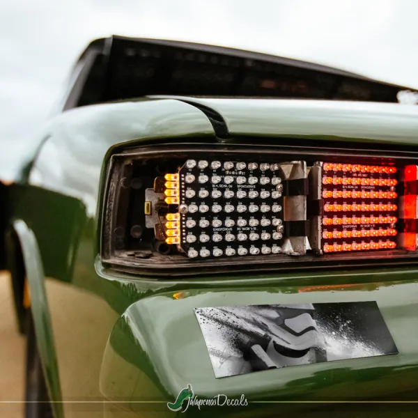 Stormtrooper v1 Galactic Empire Sith First Order Dark Side Force Printed Box Slap Bumper Car Vinyl Sticker Decal>