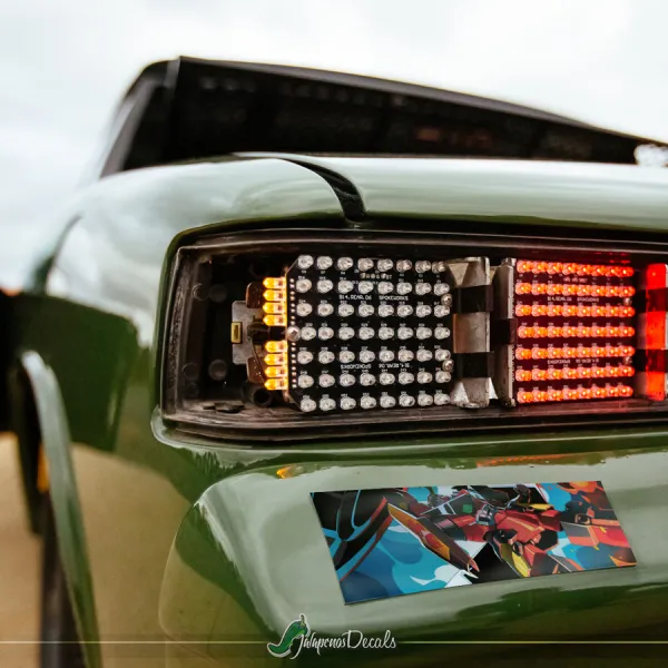 Yoko Littner v7 Barrett M82 Sniper Rifle Anti-Spiral Lordgenome Kamina Gunmen Sexy Hot Boobs Anime Manga JDM Printed Box Slap Bumper Car Vinyl Sticker Decal>