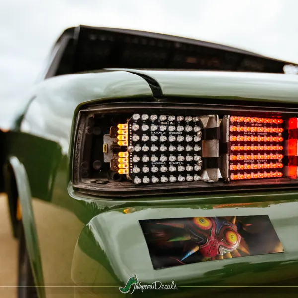 Legend v2 Link Majora's Mask Hyrule Princess Ganon Sword Printed Box Slap Bumper Car Vinyl Sticker Decal>