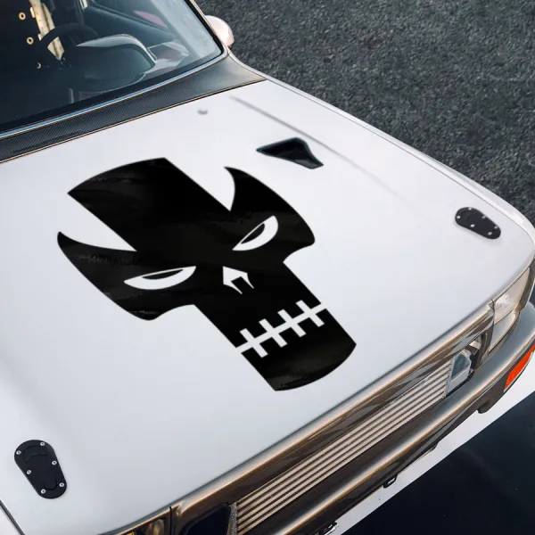 Hood Mercenary v2 Brock Rumlow Skull Mask Armor Assassin Black Ops Hail Hydra Enforcer Superhero Comic Villain Car Vinyl Sticker Decal>