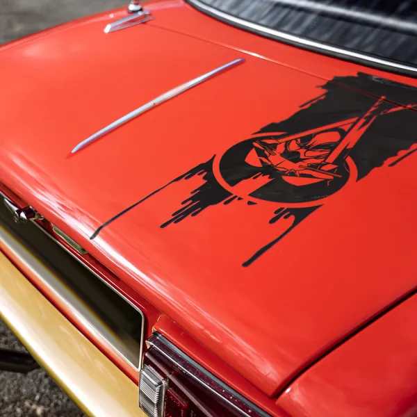 Hood Blood Blades Wade Wilson Mask Eyes Like Chimichanga Squad Red Suit Assassin Mutant Violent Bad Antihero Super Comic Car Vinyl Sticker Decal>