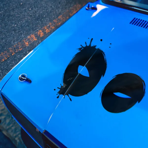 Hood v3 Wade Wilson Mask Eyes Like Chimichanga Squad Red Suit Assassin Mutant Violent Bad Antihero Super Comic Car Vinyl Sticker Decal>