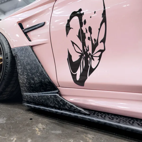 2x Side Wade Wilson Mask Like Chimichanga Squad Red Suit Assassin Mutant Violent Bad Antihero Super Comic Car Vinyl Sticker Decal>