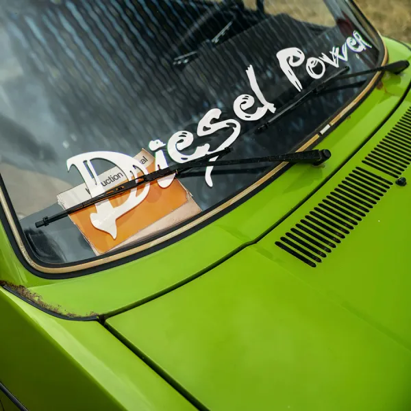 Diesel Power Banner Supercharged V8 Off-Road 4x4 Monster Heavy Duty Rebel Edition Pickup Truck Road Warrior Muscle Car Vinyl Sticker Decal>