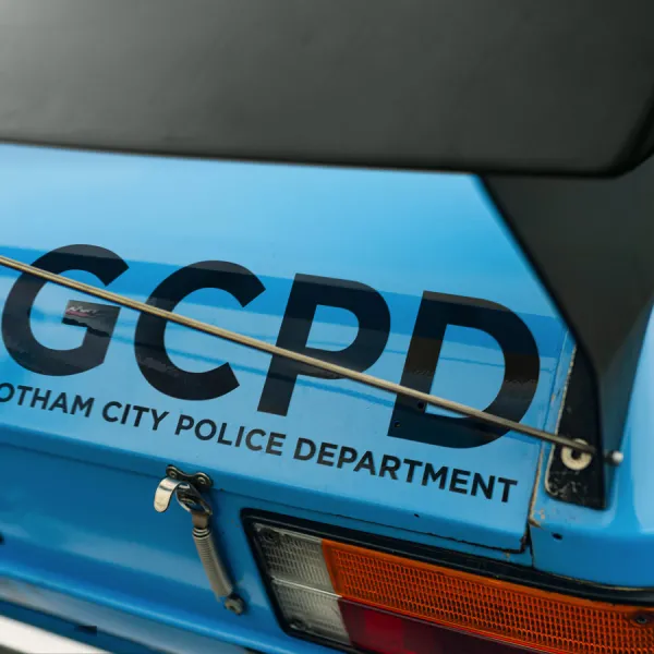 2x Pair GCPD Gotham City Police Department Enforcement Unit James Jim Gordon Harvey Bullock Detective Bruce Wayne Enterprises Car Vinyl Sticker Decal>