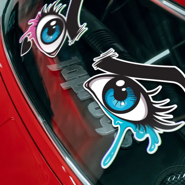 Daddys Lil Monster Eyes Puddin Birds Arkham Asylum Prey Gotham Sirens Baseball Bat Hummer Printed Woman Superhero Comics Car Vinyl Sticker Decal>