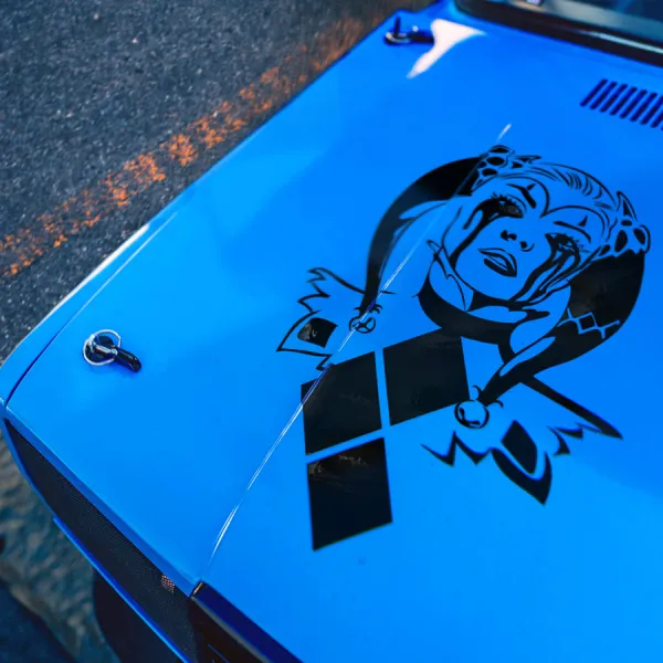 Daddys Lil Monster v2 Hood Diamonds Puddin Birds Baseball Bat Hummer Arkham Asylum Prey Gotham Sirens Hahaha Why So Serious Car Vinyl Sticker Decal>