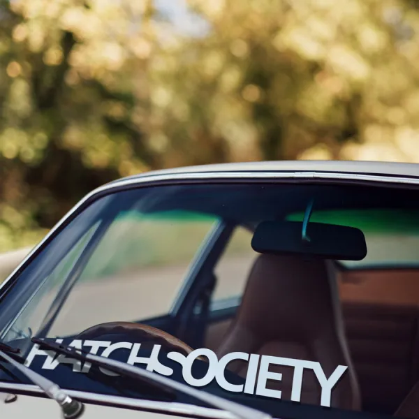 Hatch Society v3 Hatchback Culture Crew EG6 EK9 Kanjozoku Stance Slammed Camber Low Tuning JDM Drift Racing Car Vinyl Sticker Decal>