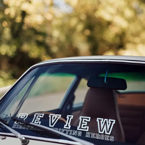 Review Hiroshima Drifting Heroes Team Kobe Japan Drift Racing JDM Event Stance Banner Strip Low Vinyl Sticker Decal >