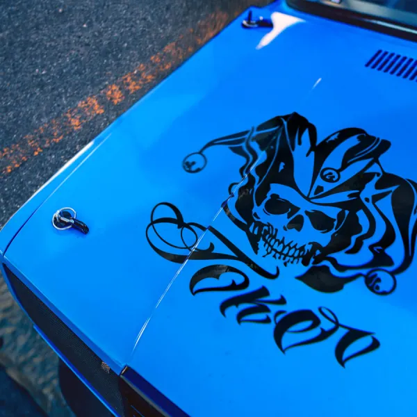 Hahaha Hood v1 Clown Chaos Wild Card Gotham Smile Arkham Asylum GCPD Why So Serious Bad Evil Bruce Wayne Superhero Comic Car Vinyl Sticker Decal>