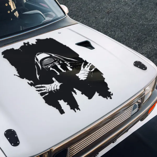 Kylo Ren Ben Solo Leia Organa Darth Dark Side Force Sith Lord Car Hood Vinyl Sticker Decal>