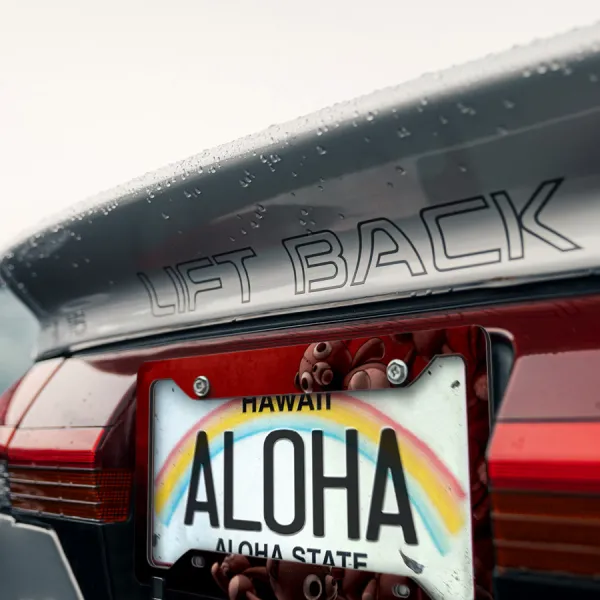 Jinno v3 Jinnosuke Kuma Teddy Bear Rokutaro Number One Ronin Sword Headband Justice Ninja  Anime Manga Printed Aluminum Composite Car License Plate Frame>