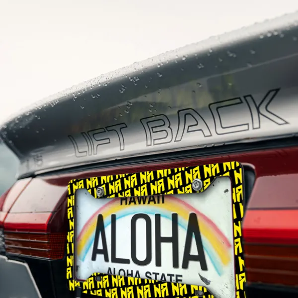 Bruce Wayne Funny NaNaNa Comics Gotham Superhero Printed Aluminum Composite Car License Plate Frame>