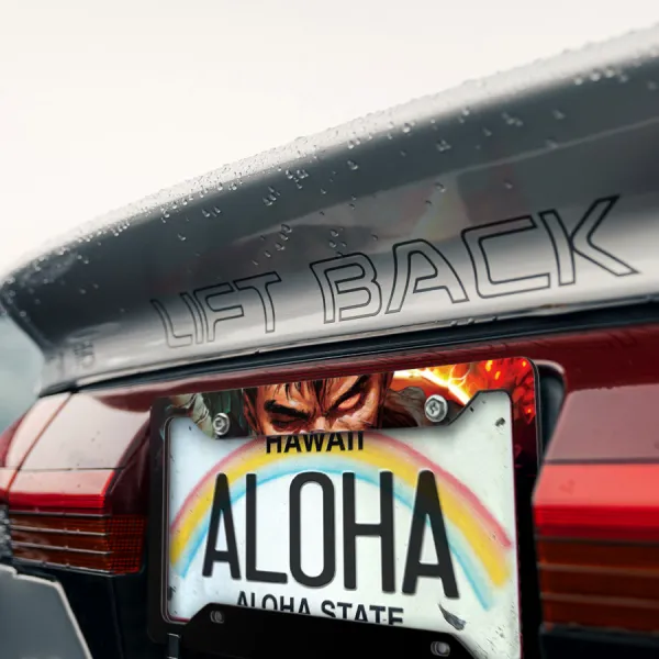 Guts v5 Black Swordsman Branded Band Falcon Armor Dragon Slayer Knight Griffith Crimson Sacrifice Anime Manga Printed Aluminum Composite Car License Plate Frame>