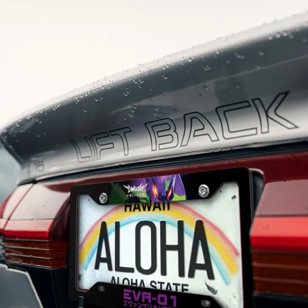 Eva Unit 01 Shinji Ikari Angel NERV Anime Manga Printed Aluminum Composite Car License Plate Frame>