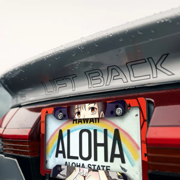 Eva Unit 01 Shinji Ikari v2 Neon Genesis Angel NERV Anime Manga Printed Aluminum Composite Car License Plate Frame>