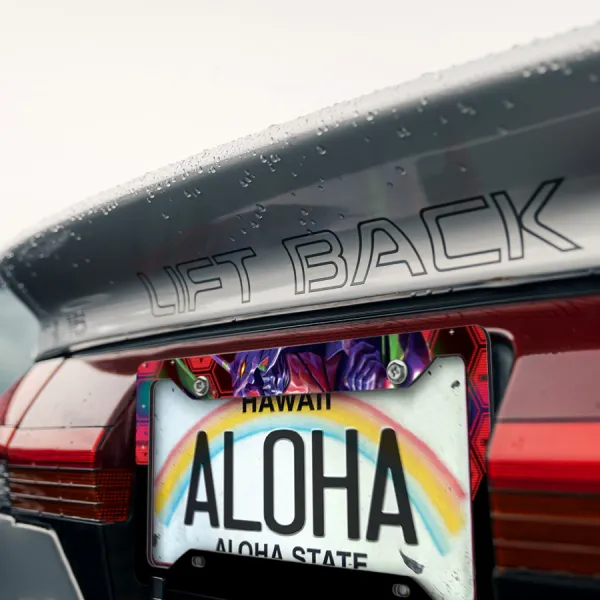 Eva Unit 01 v3 Shinji Ikari Pilot Angel NERV Tokyo 3 Magi Mecha Anime Manga Printed Aluminum Composite Car License Plate Frame>