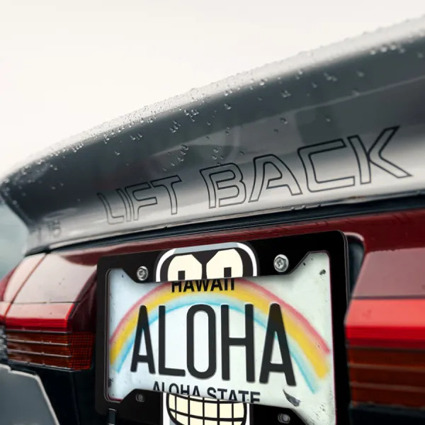 Bender Bending Rodríguez Robot Shiny Ass Printed Aluminum Composite Car License Plate Frame>