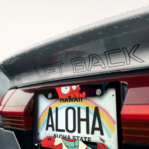 Doctor Dr Zoidberg Whoop Cartoon Funny Futurama Printed Aluminum Composite Car License Plate Frame>