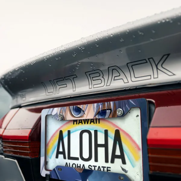 Killua Zoldyck v1 Rookie Godspeed Electricity Aura Thunderbolt Bloodlust Yo-Yos Anime Manga Anime Manga Printed Aluminum Composite Car License Plate Frame>