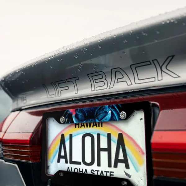 Mask Yautja Helmet Hunter U.S. Army Special Forces Printed Aluminum Composite Car License Plate Frame>