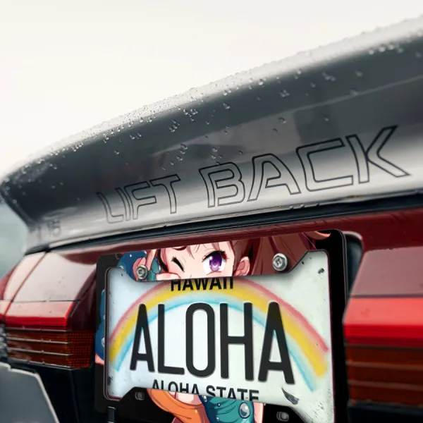 Diane Serpent's Sin Envy Lady Matrona Big Cutie Giant Queen War Hammer Gideon Anime Manga Printed Aluminum Composite Car License Plate Frame>