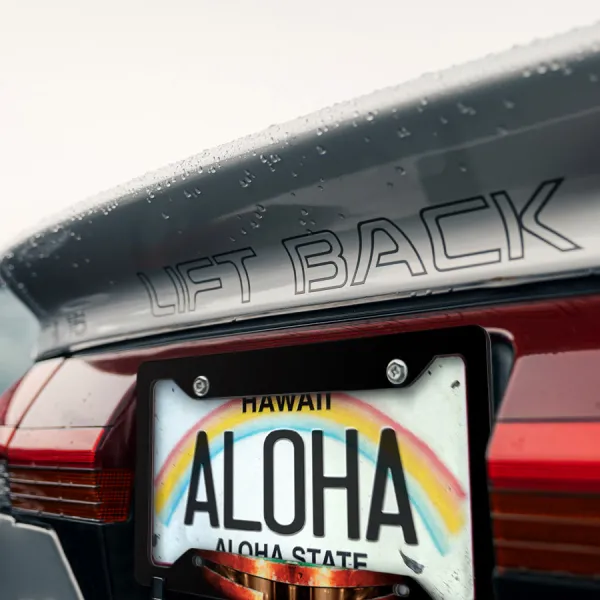 Boba Helmet v2 Bantha Alpha Clone Jango Slave 1 Ship Bounty Hunter Galactic Empire Printed Aluminum Composite Car License Plate Frame>