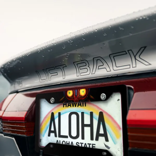 Majora's Mask v2 Link Ancient Artifact Ganon Skull Kid Printed Aluminum Composite Car License Plate Frame>