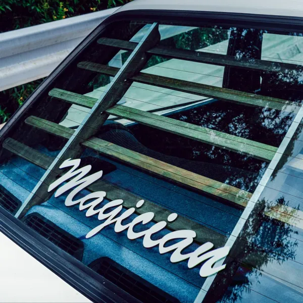 2x Pair Magician Culture JDM Perfect Fitment Build Street Racing Drift Circuit Tuning Stance Slammed Camber Static Car Vinyl Sticker Decal >