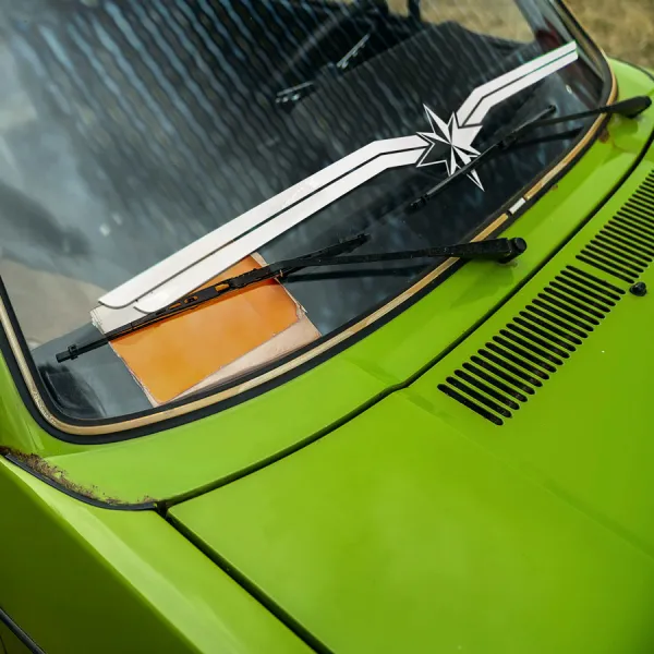 Captain Carol Danvers Star Banner Windshield v2 U.S. Navy Air Force NASA Kree Empire Car-Ell Girl Woman Superhero Comic Car Vinyl Sticker Decal>