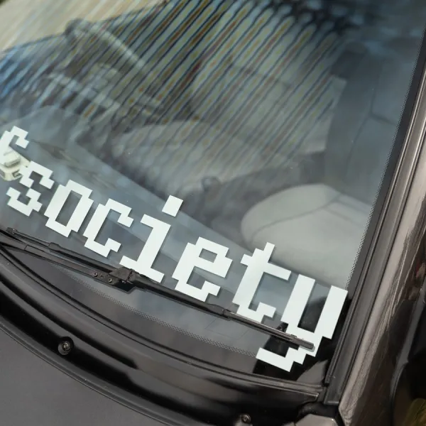 2x Pair Fsociety v2 Digital Freedom Anonymous Cyber Glitch E Corp Hacker Hacktivist Culture Underground Elliot Alderson Car Vinyl Sticker Decal>