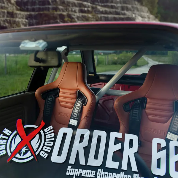 2x Pair Order 66 Jedi Purge v1 Darth Sidious Emperor Palpatine Directive Clone Trooper 501st Legion Galactic Empire Republic Car Vinyl Sticker Decal>