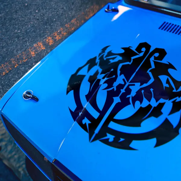 Great Tomb of Nazarick v5 Hood Symbol Ainz Ooal Gown Albedo Shalltear Bloodfallen Car Hood Vinyl Sticker Decal>