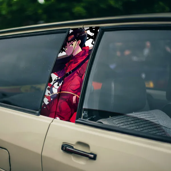 Shotaro Kaneda v1 Pills Capsules Good Health Bad Education Bosozoku Tetsuo Shima Anime Manga Printed Car Door B Pillar Vinyl Wrap Sticker>