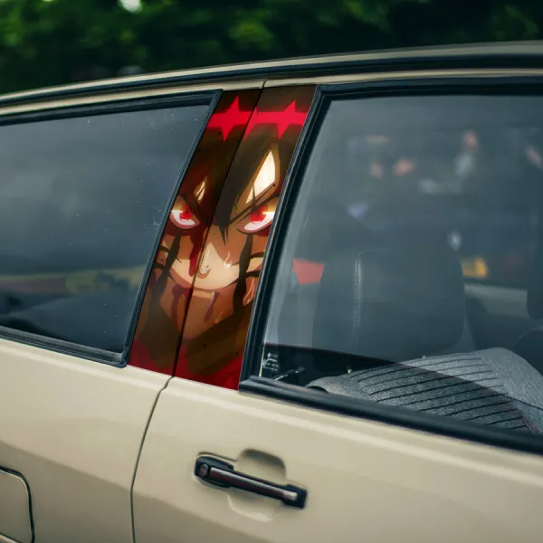 Asta v3 First Class Senior Anti Magic Devil Royal Knight Black Bull Squad Grimoire Liebe Manga Anime Printed Car Door B Pillar Vinyl Wrap Sticker>