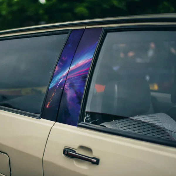 Comet Tiamat v1 Mitsuha Miyamizu Taki Tachibana Souls Stars Night Sky Itomori Waifu Girl Anime Manga Printed Car Door B Pillar Vinyl Wrap Sticker>